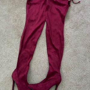 Thigh high boots